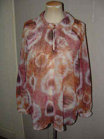 Fleurige Caroline Biss voile blouse - top maat 36 beschikbaar voor biedingen