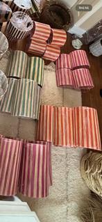 Raffia wandlampen party., Huis en Inrichting, Ophalen, Zo goed als nieuw