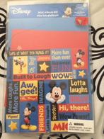 mini album kit mickey mouse, Ophalen of Verzenden, Mickey Mouse, Nieuw, Papier, Kaart of Schrift