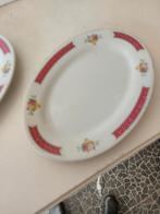 2 Oude ovale schaaltjes - 23x16 cm, Huis en Inrichting, Keuken | Servies, Ophalen, Gebruikt, Schaal of Schalen, Overige stijlen