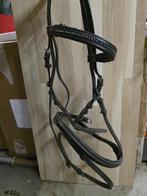 Hoofdstel zwart, frontriem met glitters Full, Ophalen of Verzenden, Zo goed als nieuw, Dressuur