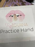 Red Iguana practice hand met toebehoren, Sieraden, Tassen en Uiterlijk, Uiterlijk | Cosmetica en Make-up, Ophalen, Gebruikt, Overige kleuren
