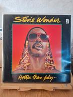 Lp : Stevie Wonder - hotter than july, Ophalen of Verzenden, 1960 tot 1980, Gebruikt