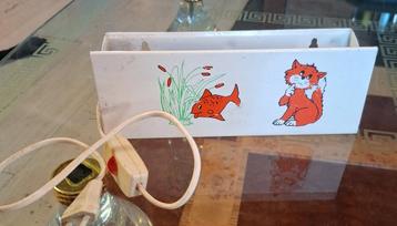 Vintage Nachtlampje met Dieren beschikbaar voor biedingen