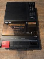 Philips D6350 Cassettedeck - Werkend!, Ophalen of Verzenden, Enkel, Philips, Tape counter