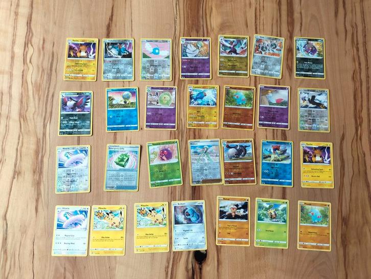 Veel pokemonkaarten, Hobby en Vrije tijd, Verzamelkaartspellen | Pokémon, Zo goed als nieuw, Meerdere kaarten, Ophalen of Verzenden