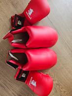 Matsuru Karate Set - Handschoenen en Voetbeschermers, Vechtsportbescherming, Zo goed als nieuw, Karate, Maat M