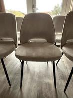 Xooon Eetkamerstoelen - Set van 6, Gebruikt, Ophalen of Verzenden, Metaal, Grijs