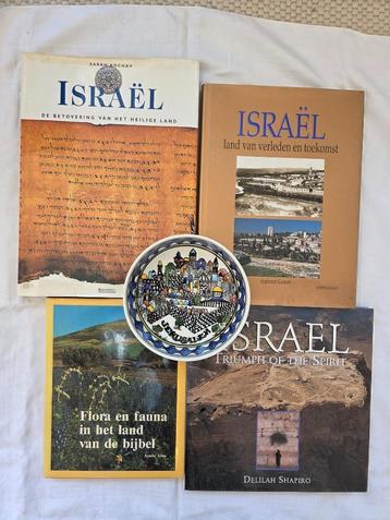 Israël 4 boeken: heilig land verleden&toekomst flora&fauna beschikbaar voor biedingen