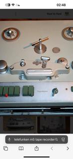 Gezocht telefunken m5 bandrecorder, Audio, Tv en Foto, Bandrecorders, Ophalen of Verzenden, Bandrecorder