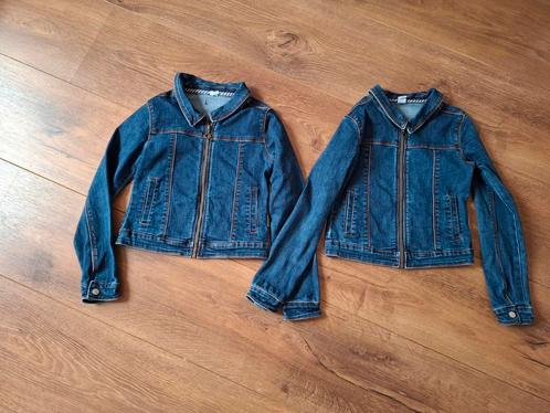 Tweeling meisjes B-nosy zomer spijker jasjes  mt 134/140, Kinderen en Baby's, Tweelingen en Meerlingen, Zo goed als nieuw, Kleding