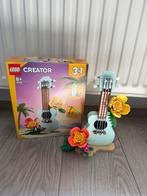 LEGO 31156 Creator Tropische Ukelele 3 in 1, als nieuw, Ophalen of Verzenden, Zo goed als nieuw, Complete set, Lego