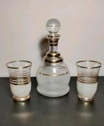 Art-déco karaf met glazen, Antiek en Kunst, Antiek | Glas en Kristal, Ophalen of Verzenden