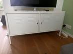 IKEA BESTÅ witte metalen kast met sloten en kabeldoorvoer, Ophalen, 50 tot 100 cm, Zo goed als nieuw, Minder dan 100 cm