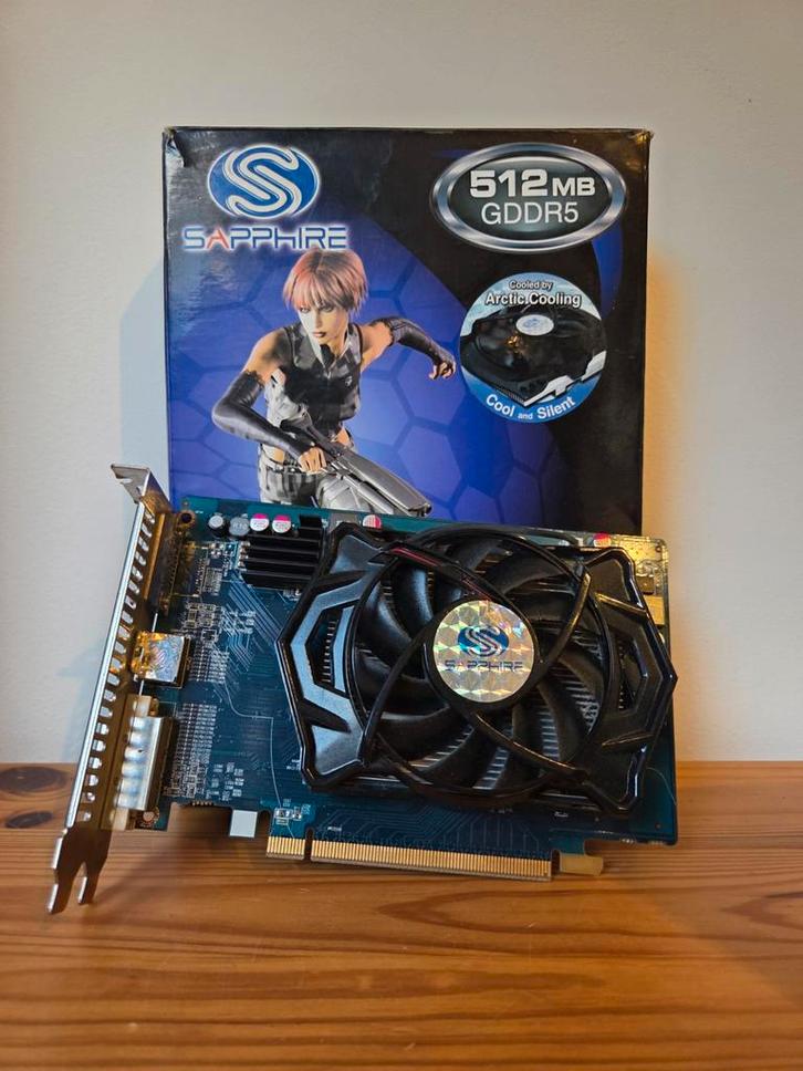 Sapphire Radeon HD5670 512MB GDDR5, Computers en Software, Videokaarten, Gebruikt, AMD, PCI-Express 2.0, GDDR5, HDMI, DVI, VGA