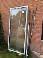 Wit kunstof kozijn triple glas TEAB, Kunststof, Raamkozijn, Zo goed als nieuw, 150 tot 225 cm