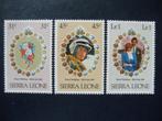 Postzegels Sierra Leone 1981 Charles Diana - cw € 5,00 pf., Postzegels en Munten, Postzegels | Afrika, Ophalen of Verzenden, Overige landen