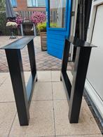 Tafel onderstel zwart staal A poten, Huis en Inrichting, Tafels | Eettafels, Ophalen, Zo goed als nieuw, 50 tot 100 cm, 50 tot 100 cm