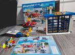 Palymobil auto garage en speedboot, Ophalen, Zo goed als nieuw, Complete set