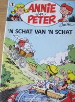 Annie en Peter deel 3 - 'n schat van 'n schat - 1981, Gelezen, Jean-Pol, Eén stripboek, Ophalen of Verzenden