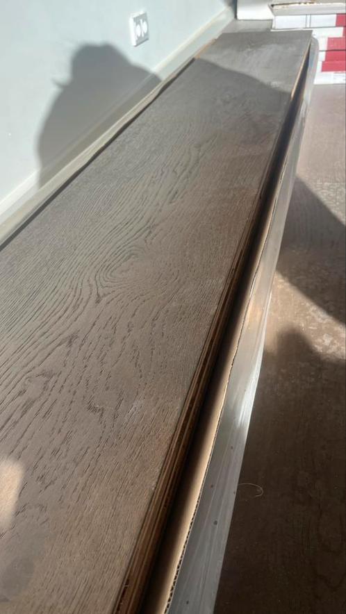 VTWONEN XL Parket Bruin Geolied Eiken 18 mm, Doe-het-zelf en Verbouw, Vloerdelen en Plavuizen, Nieuw, Parket, Hout, 150 cm of meer