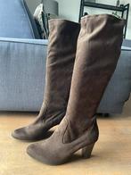 Caprice Bruine Suède Stretch Laars - Maat 41, Kleding | Dames, Schoenen, Ophalen of Verzenden, Zo goed als nieuw, Bruin, Hoge laarzen