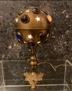 Vintage koperen wierrooklamp, Ophalen of Verzenden