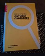 Basisboek Ontwerp Onderzoek - Anne van der Werff, Hugo Pont, Ophalen of Verzenden, Zo goed als nieuw, HBO, Anne van der Werff, Hugo Pont
