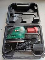 Parkside Vlakschuurmachine Incl. Accu en Lader, Ophalen of Verzenden, Gebruikt, Minder dan 600 watt, Vlakschuurmachine