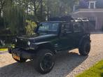 Jeep WRANGLER 3.8 V6 aut. 5drs NL-auto NAP LIER / VERHOOGD O, Auto's, Jeep, Gebruikt, Huisgarantie, Met garantie (alle), Zwart