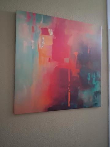 Abstract Schilderij Studio Allee - 70x70cm 2/2 beschikbaar voor biedingen