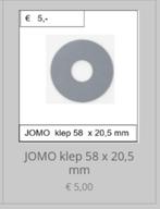 JOMO klep 58 x 20,5 mm, Ophalen of Verzenden, Nieuw, Overige typen