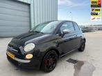 Fiat 500 1.4-16V Sport 6bak zwart leuke auto nieuw apk, Voorwielaandrijving, 101 pk, Gebruikt, Zwart