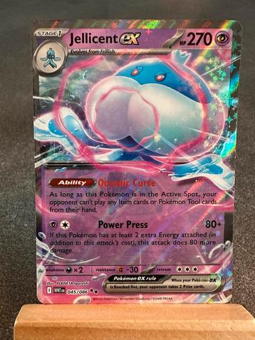 Jellicent ex - 045/086 - White flare - Pokemon kaart beschikbaar voor biedingen