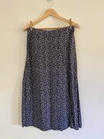 Blauw witte rok met split, Maat 38/40 (M), Overige kleuren, Ophalen of Verzenden, Zo goed als nieuw