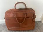 Burkely Cognac 17 inch Laptop Tas, Overige merken, 40 cm of meer, Ophalen of Verzenden, Zo goed als nieuw