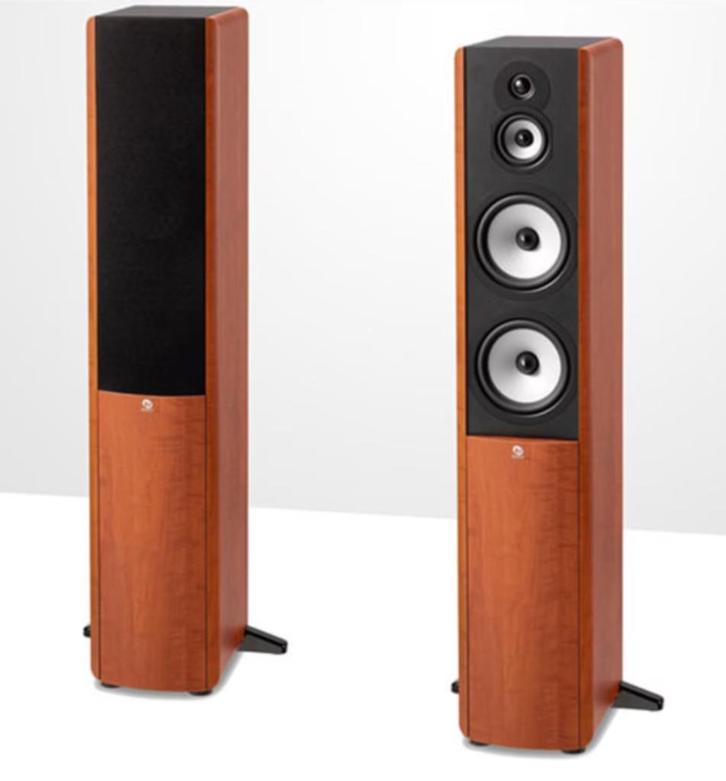 Boston A360 Speakers kersen, Audio, Tv en Foto, Luidsprekers, Zo goed als nieuw, Front, Rear of Stereo speakers, 120 watt of meer