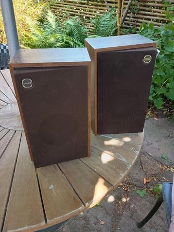 Mooie vintage speakers beschikbaar voor biedingen