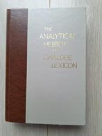 The Analytical hebrew and Chaldee lexicon, Boeken, Gelezen, Benjamin Davidson, Ophalen of Verzenden, Christendom | Protestants