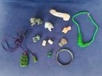 Lot Jade, Sieraden, Tassen en Uiterlijk, Antieke sieraden, Verzenden, Overige materialen