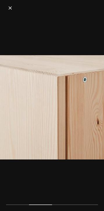 Bureau van IKEA Ivar kastjes en plank - afbeelding 3