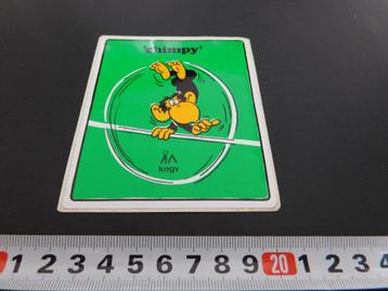 sticker strip KNGV Chimpy  aap  beschikbaar voor biedingen