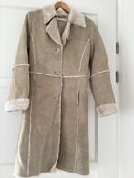 Mooie Lammy coat Lammycoat Leer H&M Maat 36, Ophalen, H&M, Beige, Nieuw