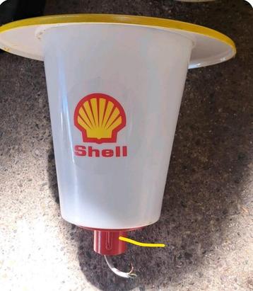 Shell lantaarnpaal kap benzine pomp eiland paal kappen beschikbaar voor biedingen