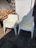 Witte Stapelstoelen, Ophalen, Gebruikt, Kunststof