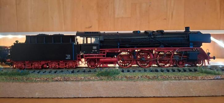 BRAWA H0 stoomlocomotief BR 01 173 DCC Geluid en stoom DB, Hobby en Vrije tijd, Modeltreinen | H0, Nieuw, Locomotief, Gelijkstroom