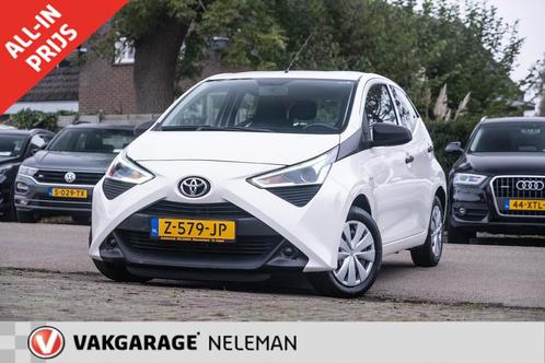 TOYOTA Aygo 1.0 VVT-i 72pk 5 DEURS BOVAG-GARANTIE RIJKLAAR, Auto's, Toyota, Bedrijf, Te koop, Aygo, ABS, Airbags, Airconditioning