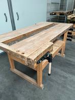 Originele De Beuk timmermans werkbank, Doe-het-zelf en Verbouw, Werkbanken, Ophalen, Gebruikt, 170 cm of meer, Bankschroef