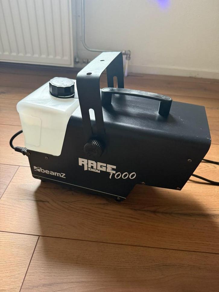 BeamZ RAGE 1000 – sneeuwmachine, Muziek en Instrumenten, Licht en Laser, Zo goed als nieuw, Overige typen, Ophalen