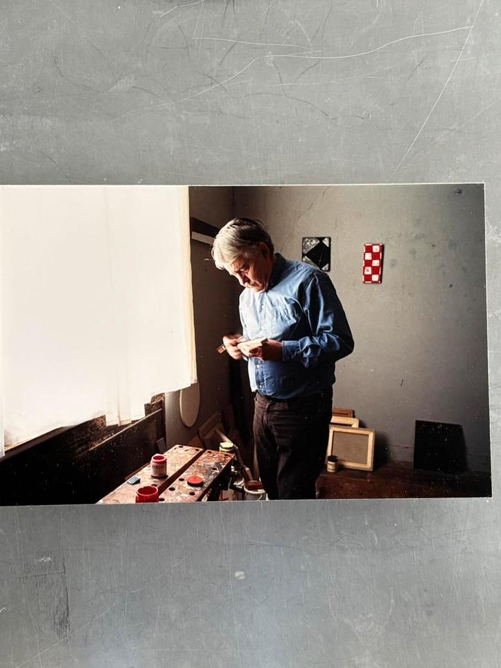 JCJ Vanderheijden, atelierfoto, 2004, Antiek en Kunst, Kunst | Overige Kunst, Ophalen of Verzenden